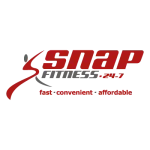 Logo of Snap Fitness.