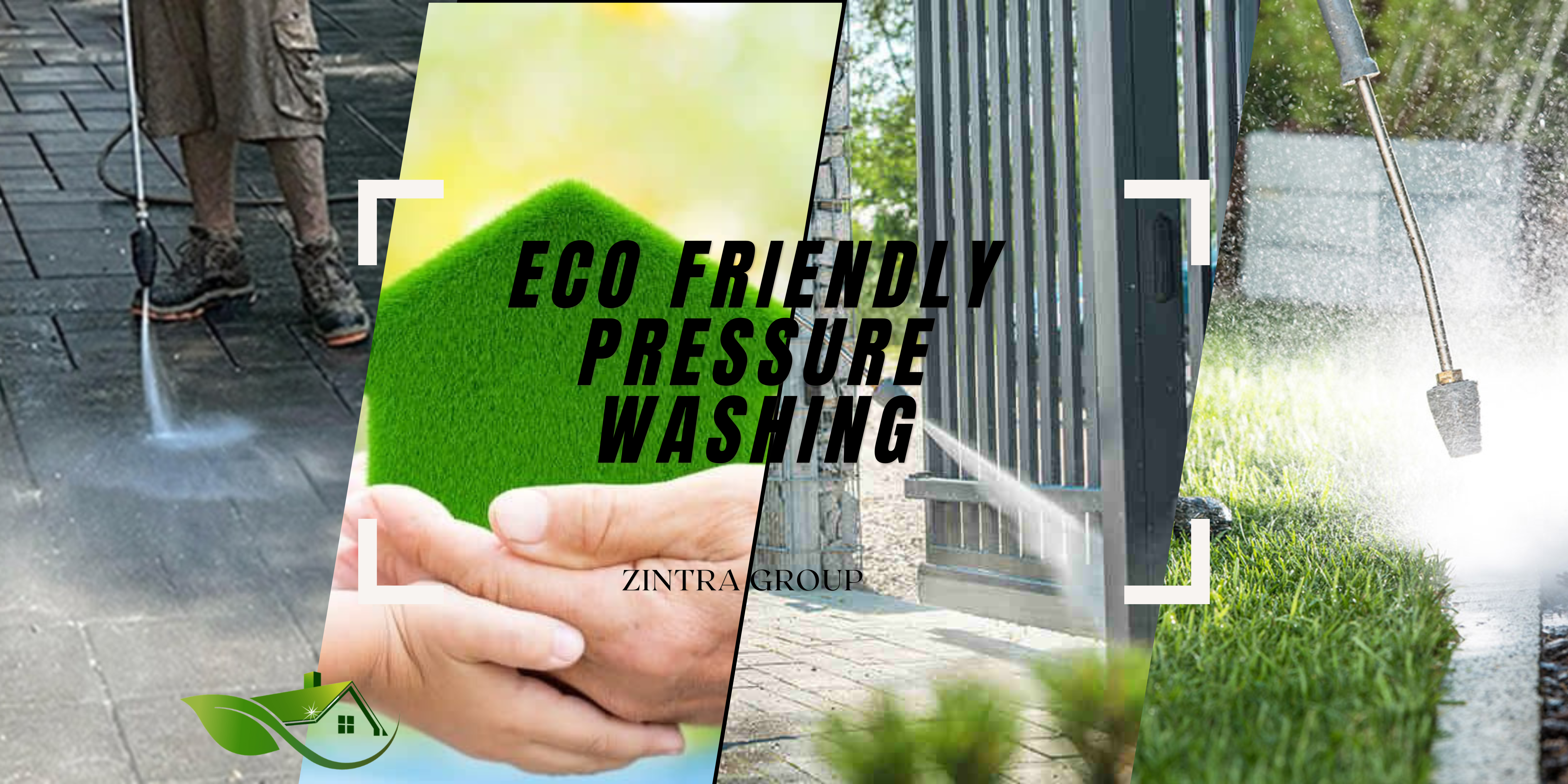 Eco Friendly Pressure Washing Services by Zintra Group in Melbourne