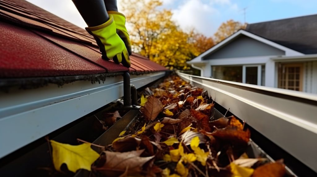 Professional Building Exterior Gutter Cleaning Services