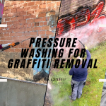 Pressure Washing for Graffiti Removal | Zintra Group