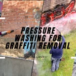 Pressure Washing for Commercial Graffiti Removal | Zintra Group
