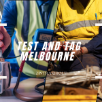 A professional conducting Test and Tag services to ensure workplace electrical safety and compliance in Melbourne businesses.