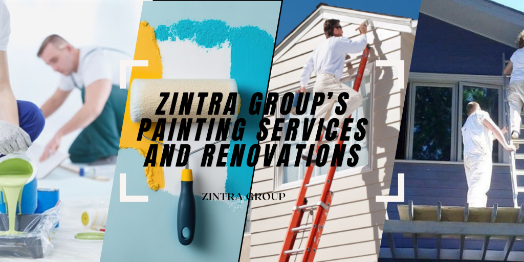 Professional painting services and renovations by Zintra Group in Melbourne, delivering high-quality results for homes and businesses.