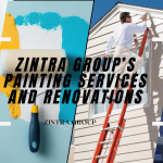 Professional painting services and renovations by Zintra Group in Melbourne, delivering high-quality results for homes and businesses.