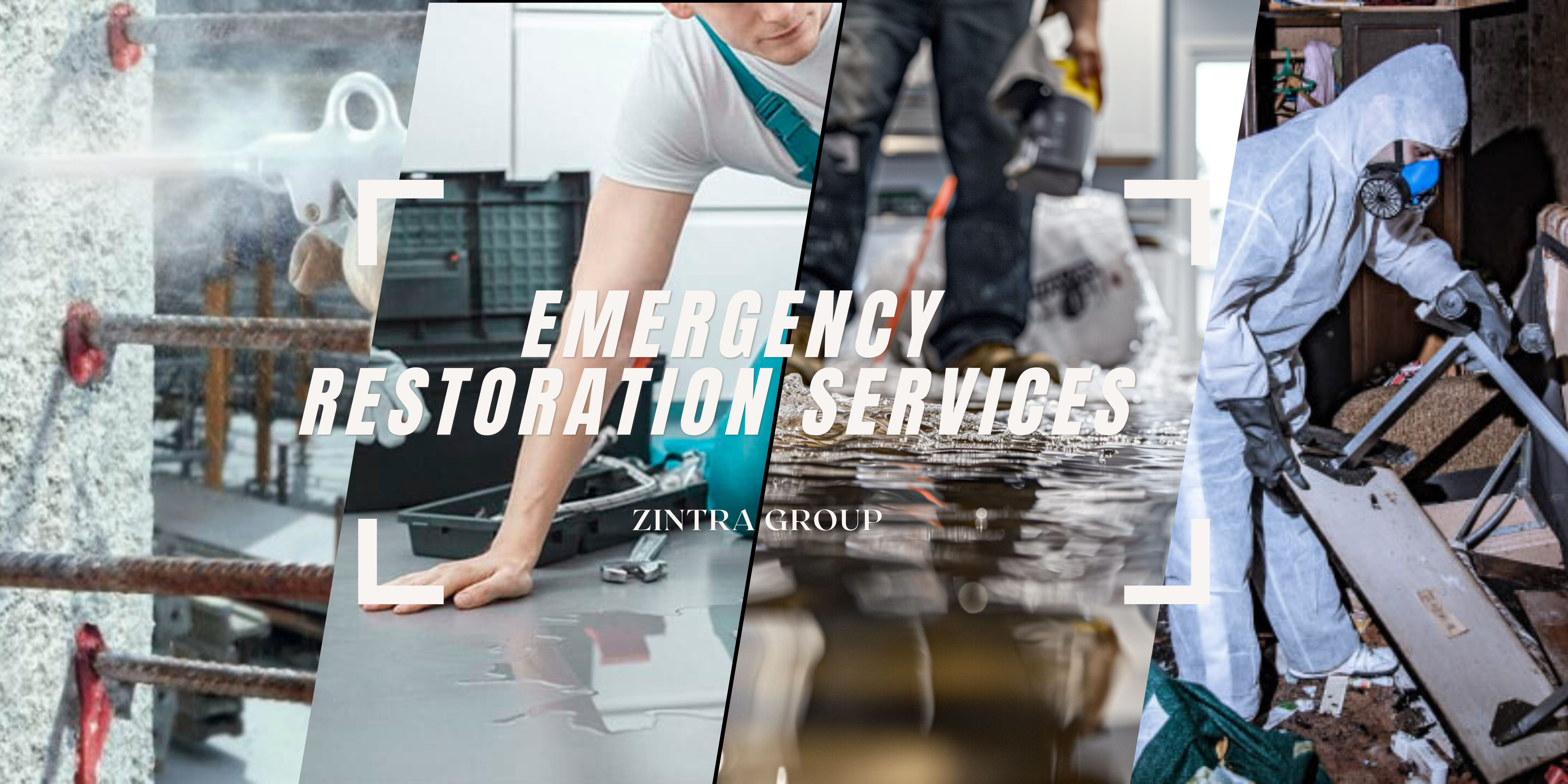 Emergency restoration services for water, fire, and storm damage recovery in Melbourne. Fast and professional response by Zintra Group.