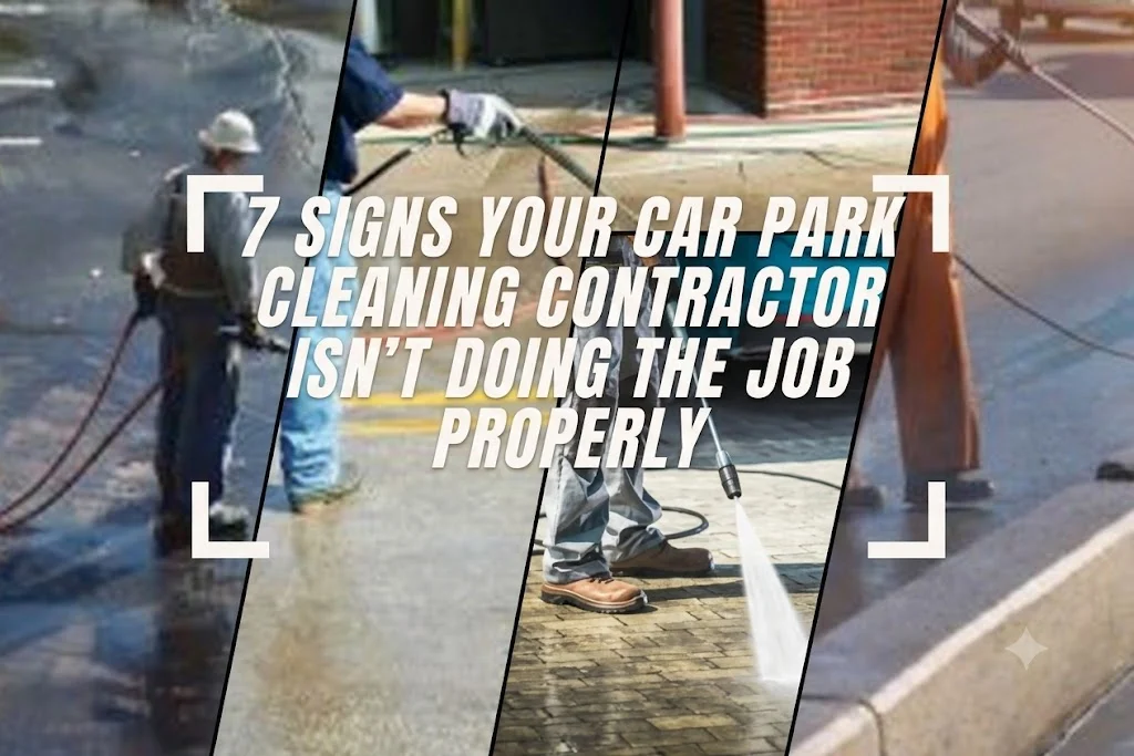 Sign your Car park contractor not doing well
