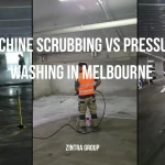 Machine Scrubbing vs Pressure Washing