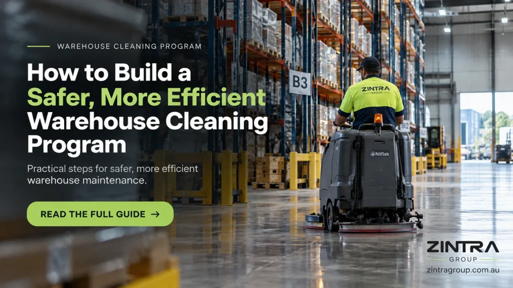 Zintra Group Warehouse Cleaning Guide for Melbourne Commerical Property